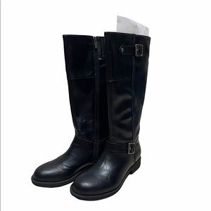 Kenneth Cole Mid Calf Faux Leather Boots